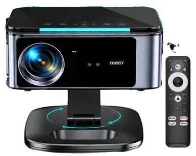 Obrázek produktu pro Videoprojektor, jas 46 000 lumenů, funkce Smart Android 11.0, TV Stick T07 Plus, zástrčka pro EU
