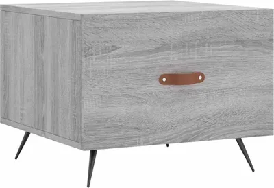 Produktbild von vidaXL Couchtisch Grau Sonoma 50x50x40 cm Holzwerkstoff