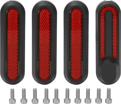 Zdjęcie produktu dla 4 sztuki naklejek odblaskowych na przednią osłonę piasty koła skutera od Xiaomi