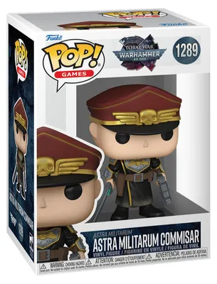 Produktbild von Funko FK93513 - Warhammer 40,000 POP! Games Vinyl Figur Astra Militarum Commisar 9 cm - Neu