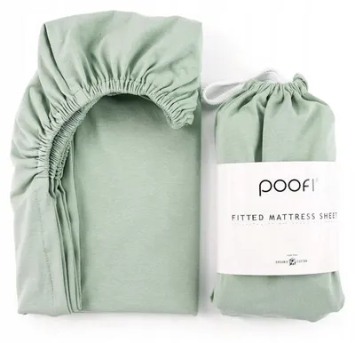 Produktbild von Poofi Spannbettlaken Baumwolle für Babybett 60x120 cm