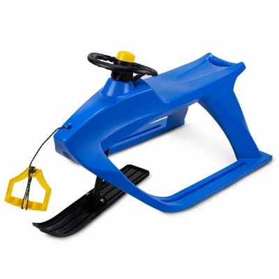 Produktbild von Kinderschlitten mit Lenkung, Lenkschlitten F1 CONTROL, Blau