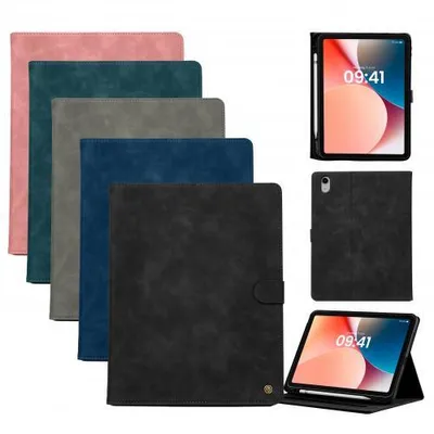 Produktbild von LBH Tablet Hülle für Tabletmodelle - Farbe: Blau - Modellkompatibilität: Für Samsung Galaxy Tab A8 10.5 - Folie: Hülle + 2x Schutzfolie (4H)