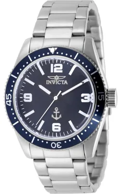 Immagine prodotto di Invicta Ocean Voyage 50018 Orologio da Uomo - Movimento al Quarzo - Acciaio Inossidabile con Quadrante Blu - 38 mm