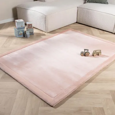 Produktbild von Volero - Waschbare Spielmatte Baby - Jip Rosa - 150x200 cm - Kinderzimmer, Babyzimmer - Klassik