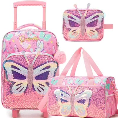 Immagine prodotto di Valigia per bambini con beauty case da viaggio