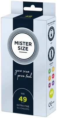 Obrázek produktu pro MISTER.SIZE 49 mm kondomy 10 kusů