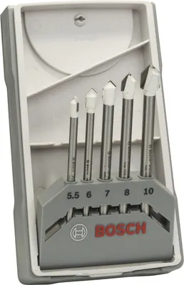 Produktbild von CYL-9 Ceramic dry Fliesenbohrer-Set, 5,5/6/7/8/10 mm, 5-tlg