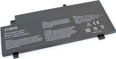 Produktbild von vhbw Akku kompatibel mit Sony Vaio SVF15AC1QL, SVF15AA1QM, SVF 15AA1QM, SVF15A1Z2ES, SVF15A1Z2EB Notebook (3600 mAh, 11,1 V, Li-Ion) - Infochip
