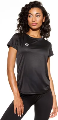 Produktbild von Stark Soul® Leichtes Damen Sport T-Shirt "Light Breeze" – Atmungsaktiv, Schnelltrocknend, Elastisch – Schwarz - Gr: XXL