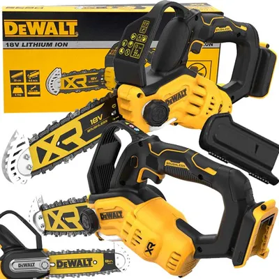 Zdjęcie produktu dla MINI PIŁA ŁAŃCUCHOWA AKUMULATOROWA BEZSZCZOTKOWA DO GAŁĘZI 20cm DeWALT