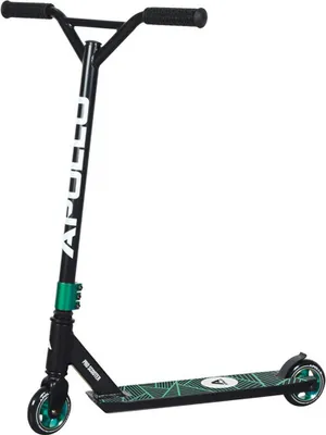 Produktbild von Apollo Stunt Scooter »Genius Pro 4.0« schwarz/türkis Tretroller Kinderroller