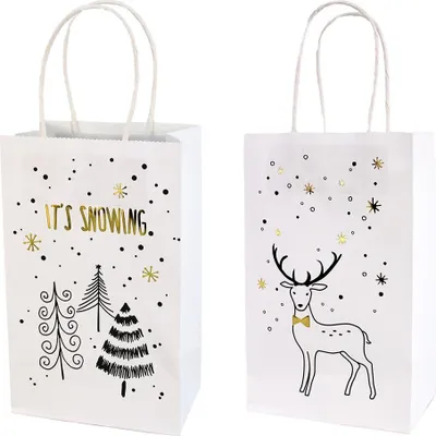 Produktbild von Weihnachtstüte Geschenk ca. 27 cm groß - nachhaltig