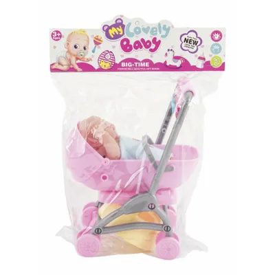 Produktbild von TEDDIES Baby im Kinderwagen