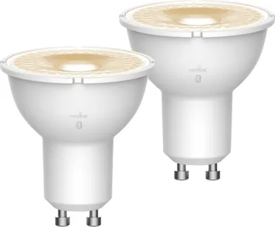 Immagine prodotto di Lampadina intelligente dimmerabile NORDLUX GU10 con Bluetooth 4,5 W set 2 pezzi