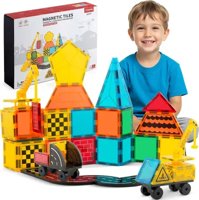Obrázok produktu pre Vzdelávacie stavebné magnetické bloky 72 ks RK-780 Ricokids