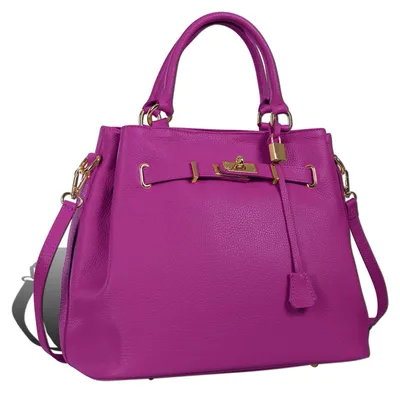Immagine prodotto di Borsa da donna in pelle Toscanto, rosa fucsia, D2OTT853HP4