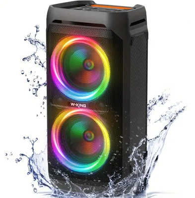 Produktbild von Party-Lautsprecher - Kabelloser Lautsprecher - Partybox - Tragbarer Lautsprecher - Boombox - 240 Watt Leistung