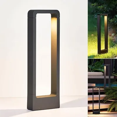 Obrázek produktu pro Wegeleuchten, venkovní svítidlo, 7W, zahradní lampa, stojací lampa, sloupové svítidlo, výška 48 cm, krytí IP65, stojací lampa pro zahradu