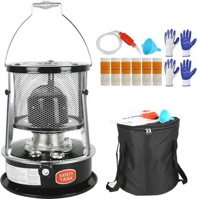 Image de Chauffage au gaz portable pour l'intérieur et l'extérieur - 3000 W, sans électricité, idéal pour le camping et pour chauffer une tente