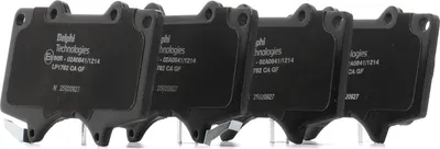Produktbild von DELPHI Bremsbeläge Satz Vorne Bremsklötze für MITSUBISHI PAJERO IV (V8W, V9W) LP1782