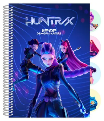 Produktbild von Safta K-pop Demon Hunters A5 Notizbuch Blau Kinder Blau One Size
