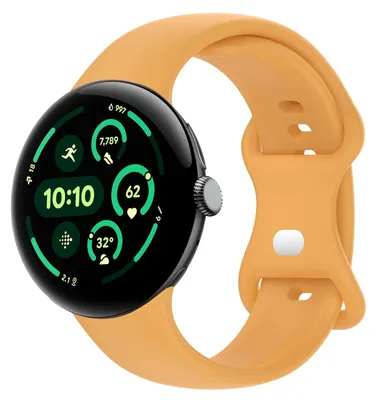 Obrázok produktu pre Silikónový remienok na inteligentné hodinky Google Pixel Watch 4 / 3, 45 mm, s motýlikovou sponou