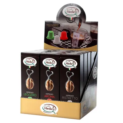 Immagine prodotto di Due Box Capsule compatibili Aroma & Leggero da 12 dispenser x 10 capsule (totale 24 disp.)