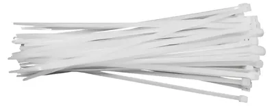 Produktbild von Alltrade Kabelbinder 290x4,5mm Natur, Packung mit 50 Stk.
