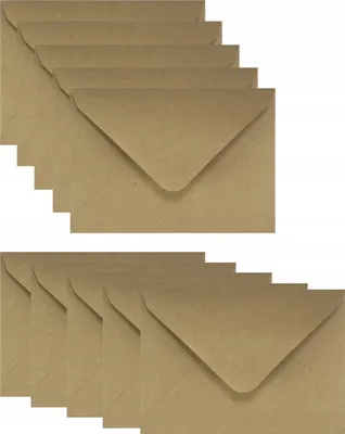Zdjęcie produktu dla Koperty prezentowe B6 10 sztuk Eko Craft 125X175