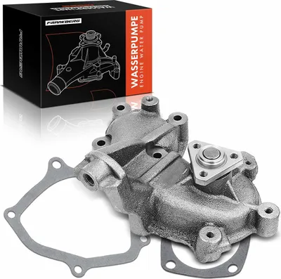 Imagen del producto de Bomba de agua, bomba de refrigerante, compatible con Fiat Fiorino (furgoneta), Duna, Uno, 146, motor 1.7L