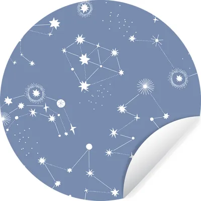 Produktbild von MuchoWow® - Mauerkreis - Wand Bilder - Wandsticker - Wohnzimmer Dekoration - Dekoration für die Wände - Aluminium - Babyzimmer