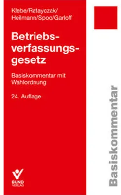 Immagine prodotto di Betriebsverfassungsgesetz (BetrVG)