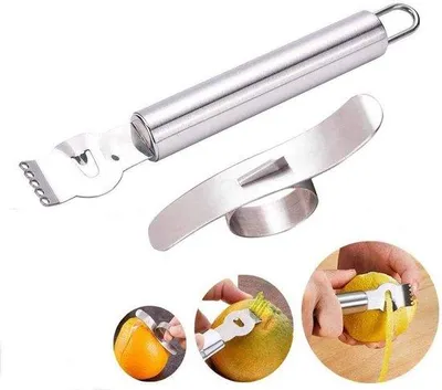 Image de Coupe-citron ergonomique en acier inoxydable