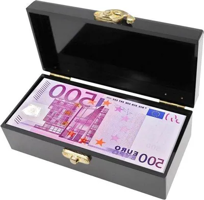 Obrázok produktu pre Čierna akrylová pokladnička s priehradkou na mince a priehradkou na bankovky