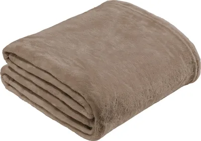 Produktbild von REDBEST Wohndecke Amarillo" taupe 130x180 cm"