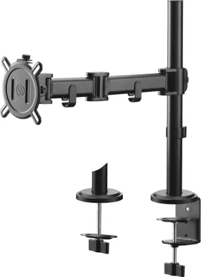 Produktbild von Monitorhalterung, Einzelarm, VESA 100, 13-32 Zoll, 8 kg Max, Höhenverstellbar, Schwarz