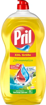 Produktbild von Pril Original Pure Frische (1x 1,2l) + Pril Original Zitronenmelisse (1x 1,2l)