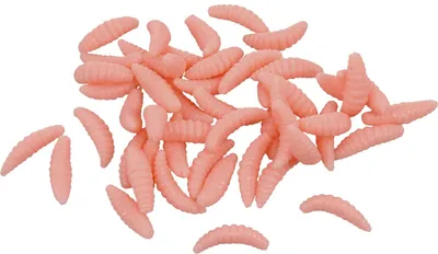 Produktbild von Merco Multipack 6 Sets à 50 Stück Bait Soft Worms Kunstwürmer rosa