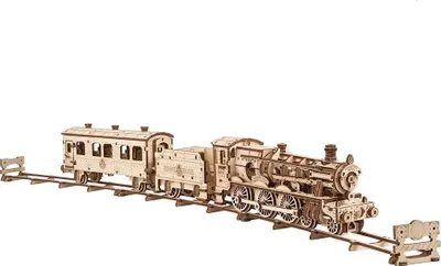 Produktbild von UGears Harry Potter Hogwarts Express, Zahnradsatz, 14 Jahr(e), Holz, 504 Stück(e)