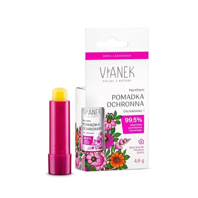 Zdjęcie produktu dla VIANEK - Łagodząca pomadka ochronna do ust, 4.6g