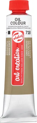 Produktbild von Talens Art Creation Ölfarbe Tube 40 ml Warmgrau 718