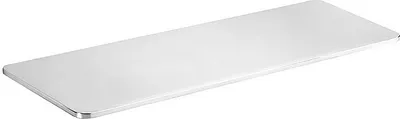 Produktbild von BORGANIC Handtuchablage Edelstahl poliert 300x28x110 mm für Bad & Küche >> zum Bohren