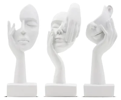 Immagine prodotto di Set di 3 sculture astratte moderne per decorazione