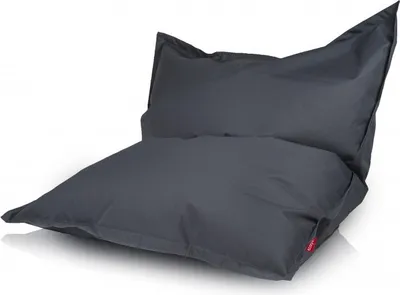 Obrázok produktu pre Vrece na sedenie Beanbag Polyester M Cushion Sack Pouffe - Mäkké a pohodlné - Farba: sivá