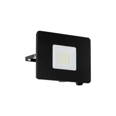 Produktbild von EGLO LED Außen-Strahler Faedo 3, 1 flammige Außenleuchte, Wandstrahler aus Alu, Farbe: Weiß, Glas: klar, 30 Watt, IP65