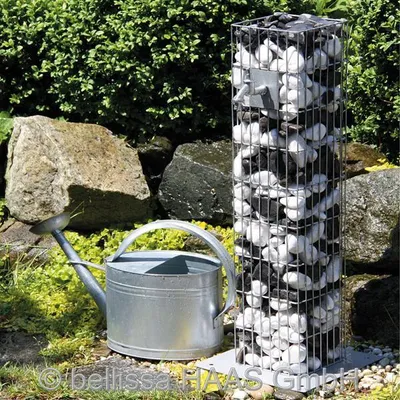 Productafbeelding van Wasserzapfstelle Bellissa Gabion, 16 x 16 x 90 cm