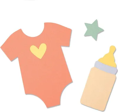 Produktbild von SIZZIX Bigz Stanzform Präge Stanzschablone Cutting Die, Nursery 664389