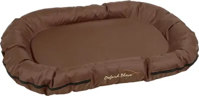 Produktbild von Kerbl Liegekissen Oxford Place 120 x 85 x 17 cm Braun 84993