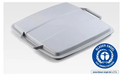 Produktbild von ECO Deckel für DURABIN® 90L quadratisch grau